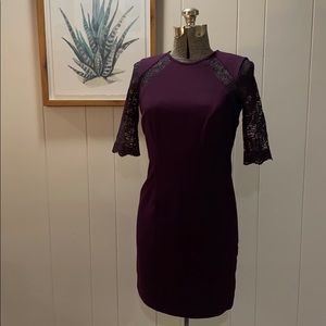 EUC! Eggplant Dress Calvin Klein